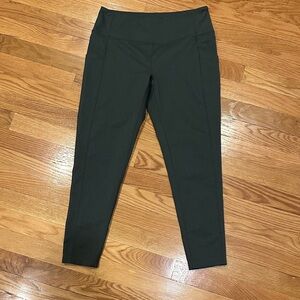Zella Sage Green Leggings Like New Medium